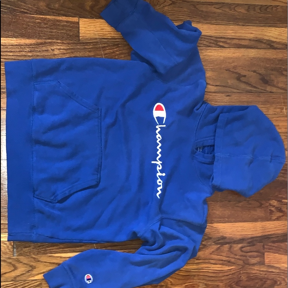 Kids blue hoodie